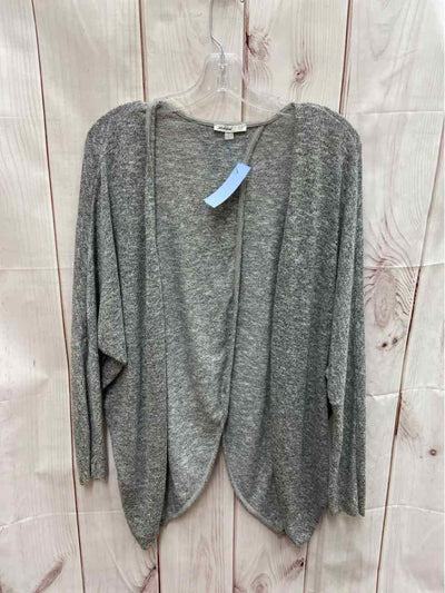 Subdued Women's Size One Size Gray Cardigan