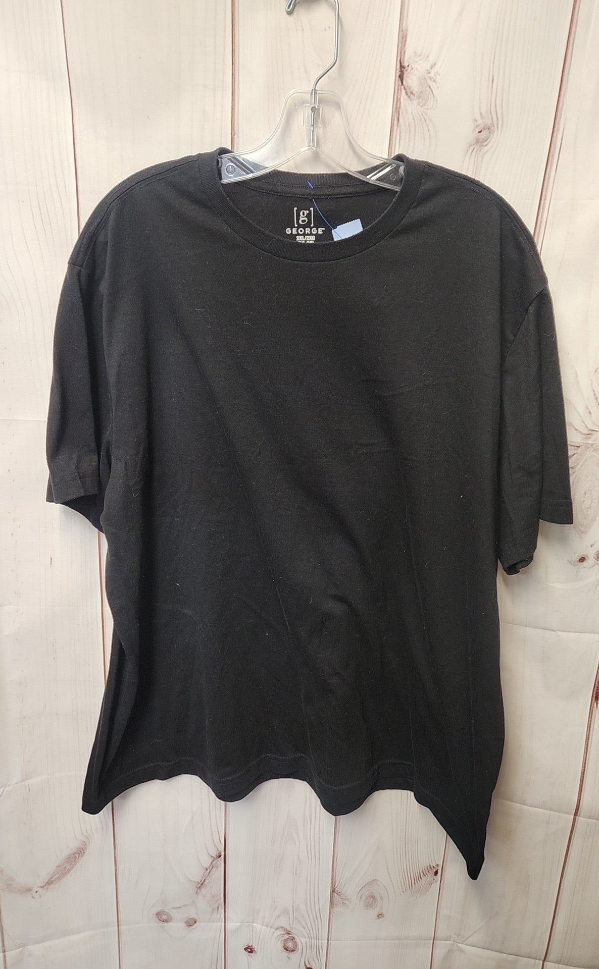 George Men's Size 2X Black Shirt