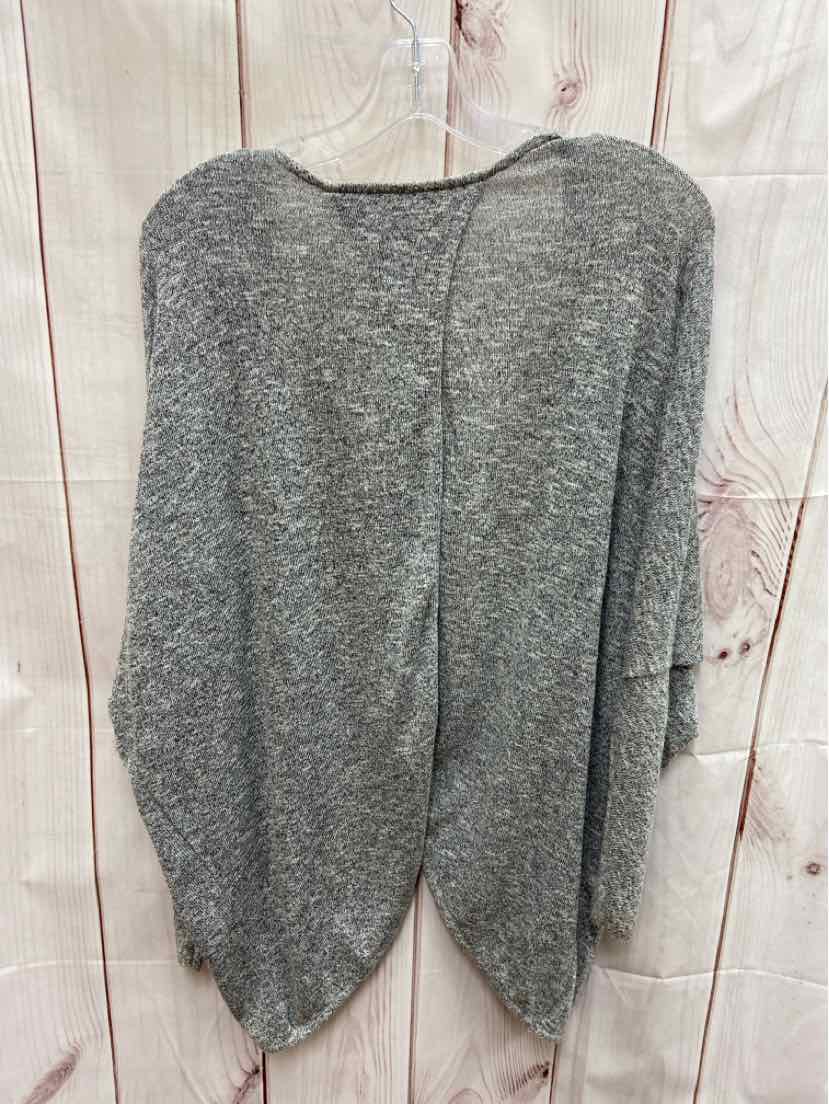 Subdued Women's Size One Size Gray Cardigan