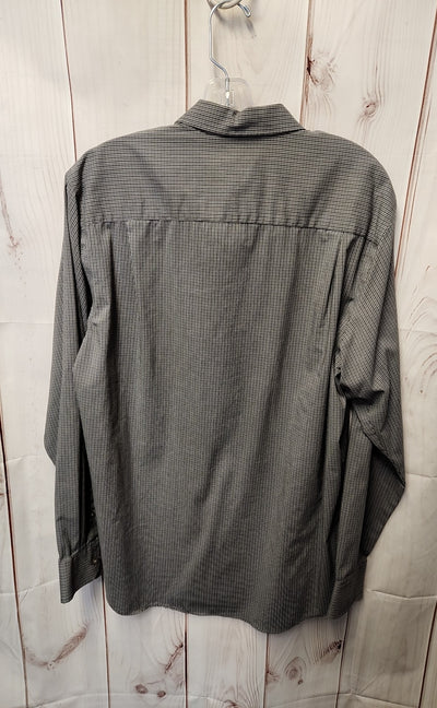 Van Heusen Men's Size M Gray Shirt