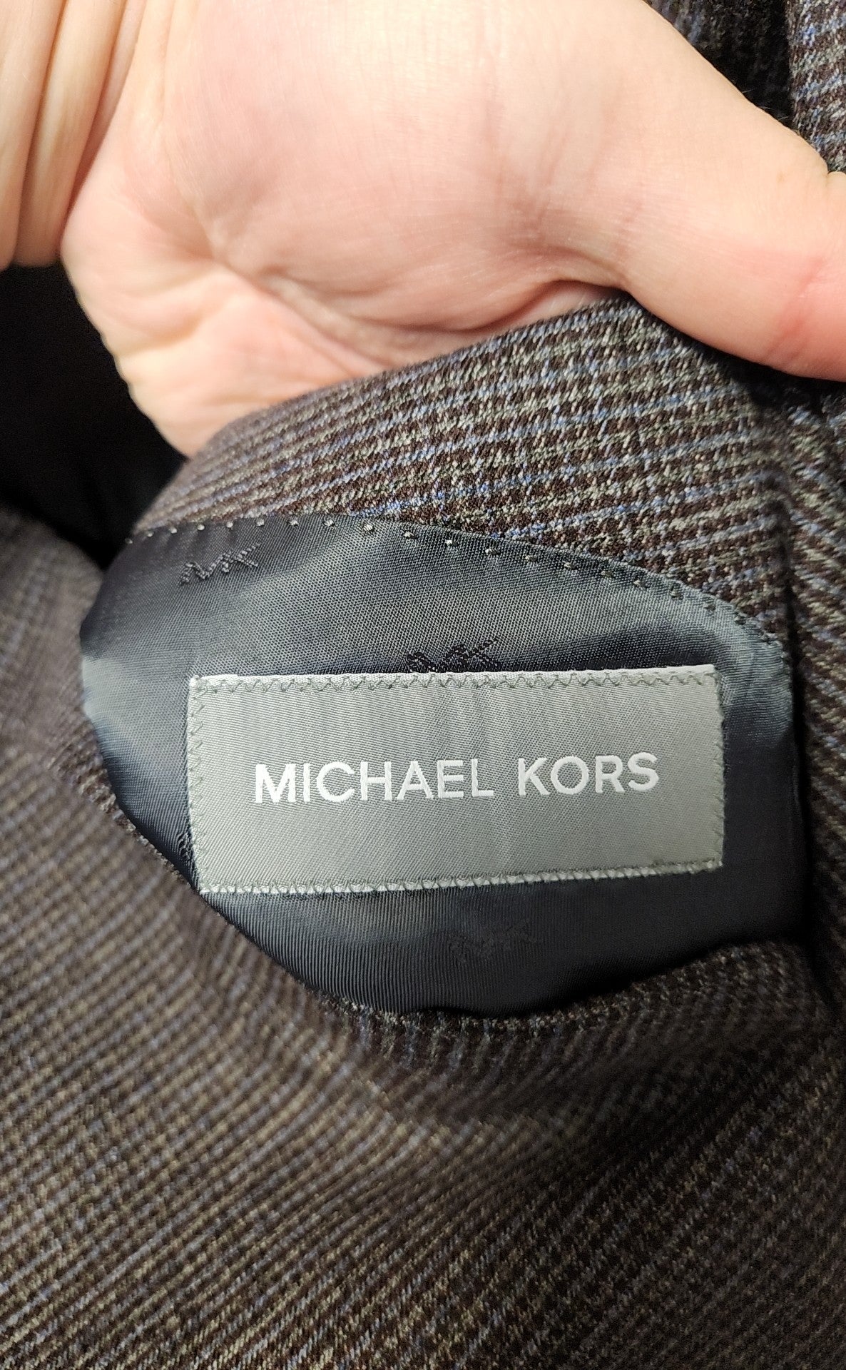 Michael Kors Men's Size 44 = XL Purple Sport Coat