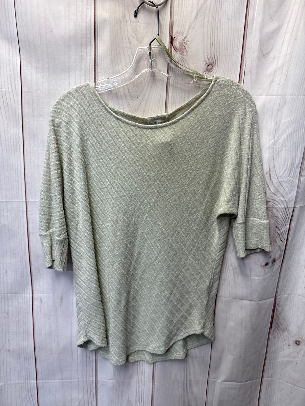 Green Envelope Women's Size S Green Short Sleeve Top