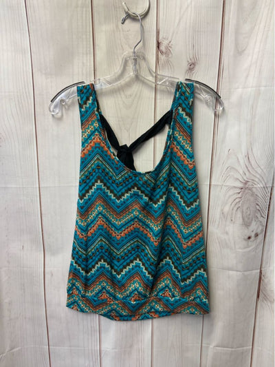 Lily Rose Women's Size L Blue Sleeveless Top