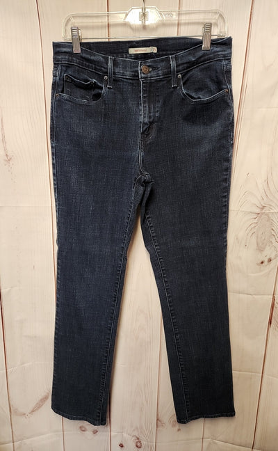 Levis Women's Size 29 (7-8) Blue Jeans 505 Straight