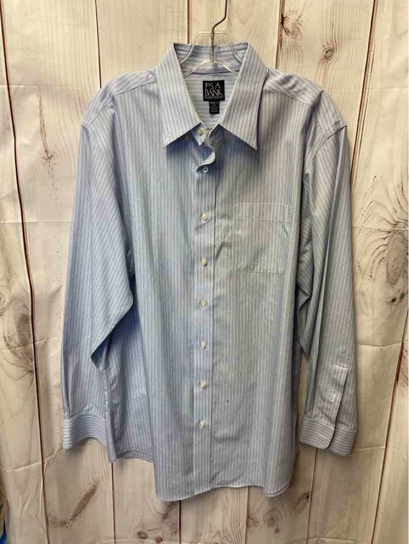 Jos A Bank Men's Size XL Blue Shirt