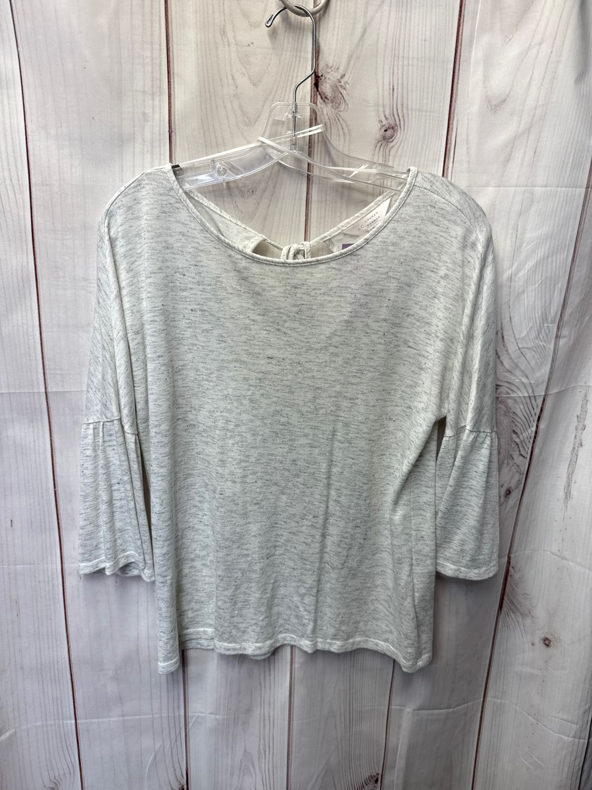 Lauren Conrad Women's Size M Gray 3/4 Sleeve Top