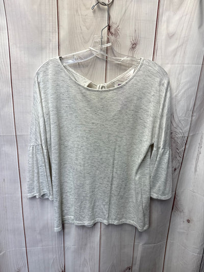 Lauren Conrad Women's Size M Gray 3/4 Sleeve Top