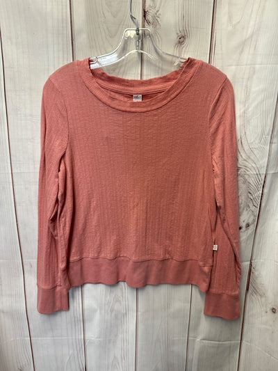 Old Navy Women's Size L Peach Long Sleeve Top