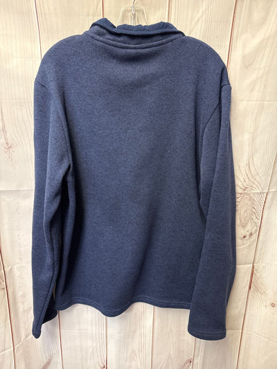 Charles River Men's Size L Navy Sweatshirt