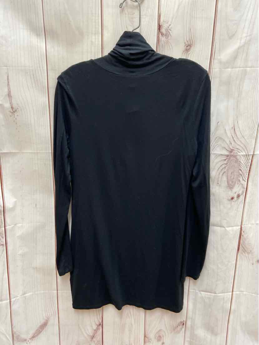 J Jill Women's Size S Black Long Sleeve Top