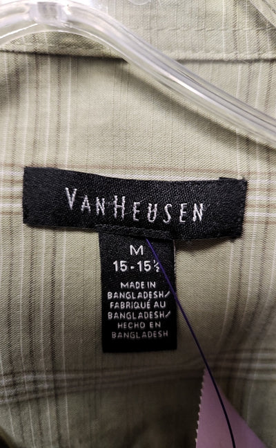 Van Heusen Men's Size M Green Shirt