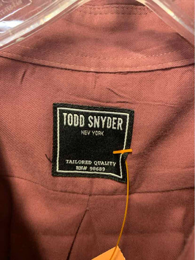 Todd Snyder New York Men's Size L Maroon Shirt