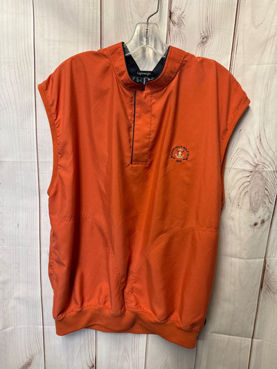 Zero Men's Size M Orange Golf Vest