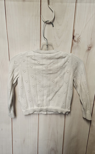 Crewcuts Girl's Size 4/5 White Sweater