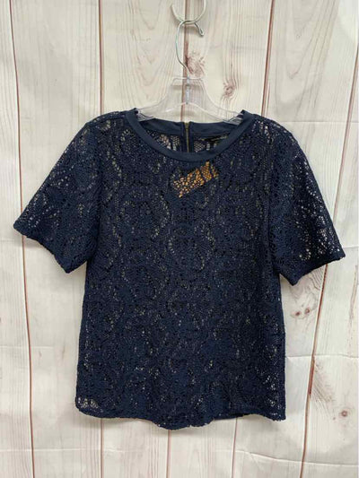 Banana Republic Women's Size S Navy Short Sleeve Top