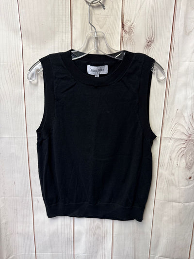 Organic Basics Women's Size L Black Sleeveless Top