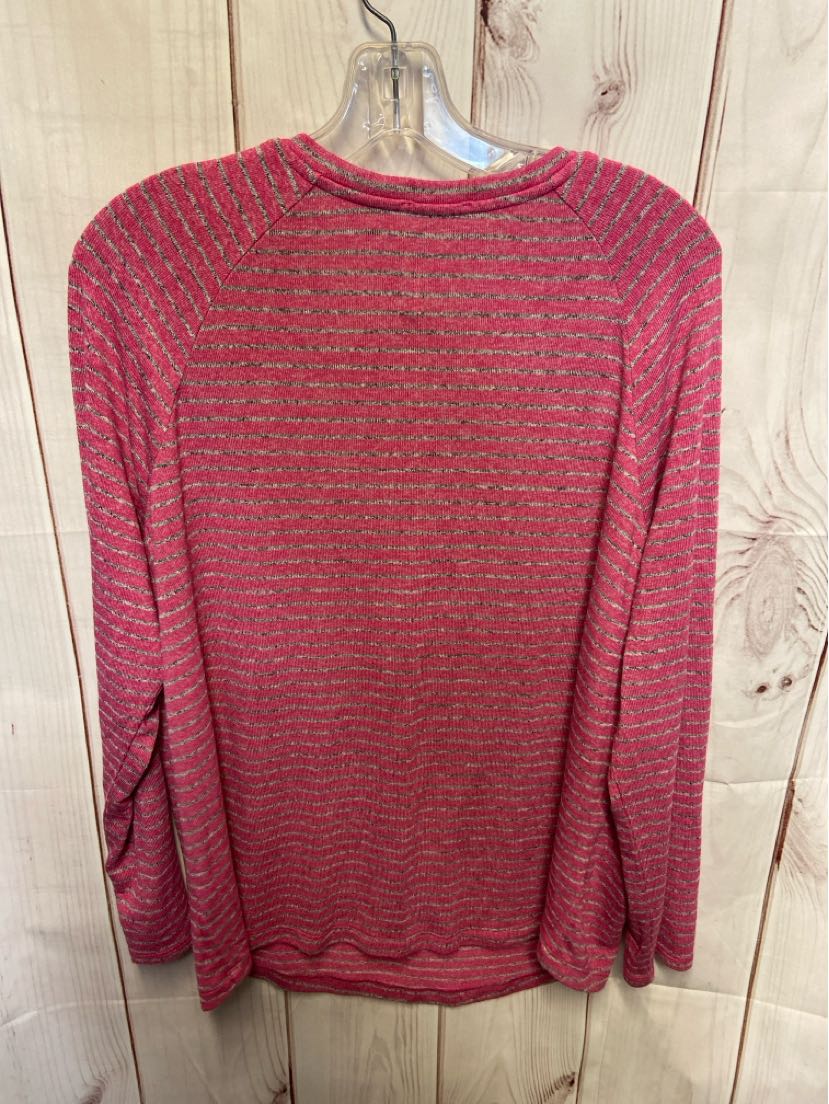 Nic & Zoe Women's Size XXL Pink Long Sleeve Top