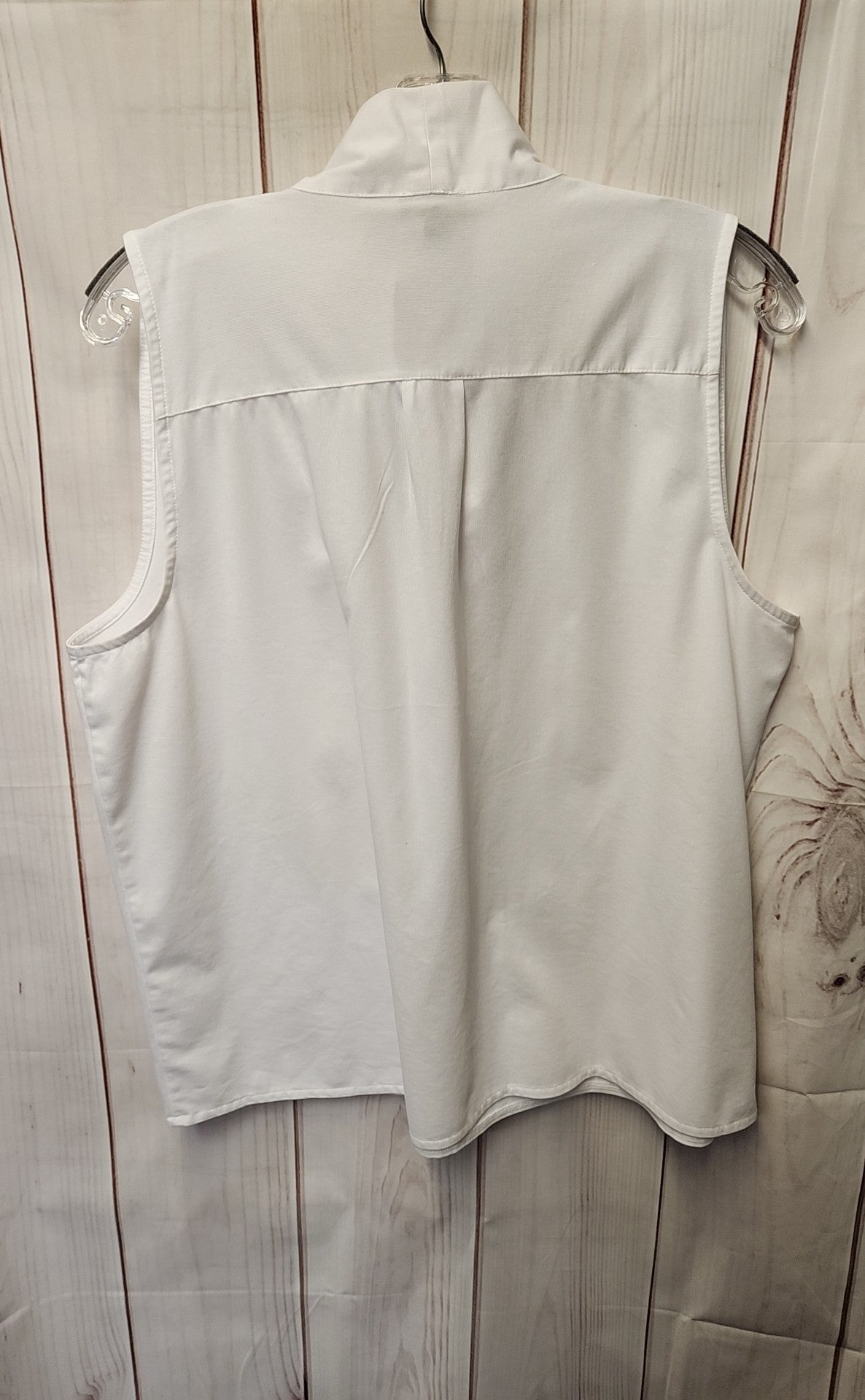 Ann Taylor Women's Size L White Sleeveless Top