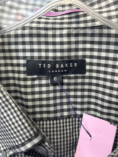 Ted Baker Men's Size 6 Gray Shirt