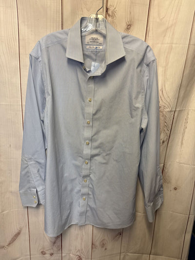 Charles Tyrwhitt Men's Size 43 Blue Shirt