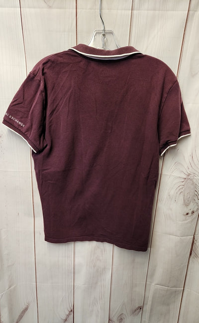 Armani Exchange Men's Size M Maroon Shirt