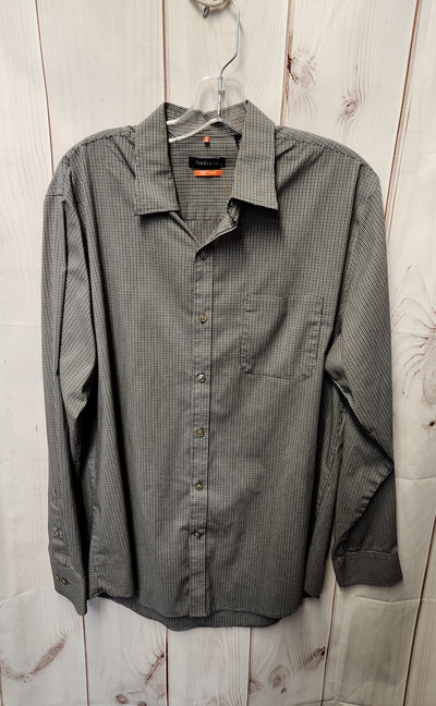 Van Heusen Men's Size M Gray Shirt