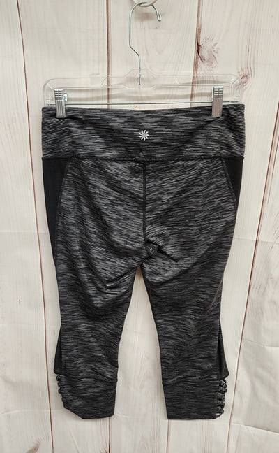 Athleta Women's Size M Gray Active Capris