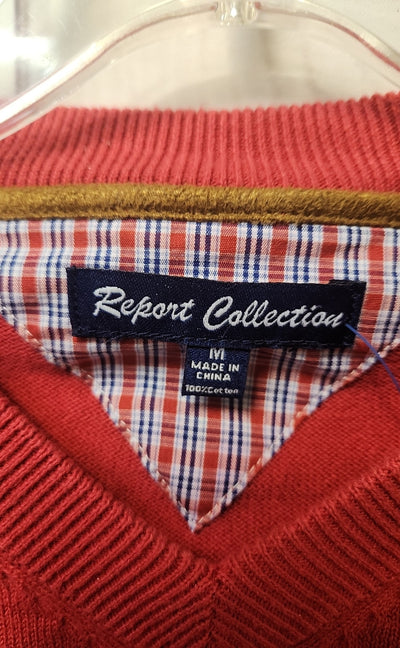 Report Collection Men's Size M Red Sweater