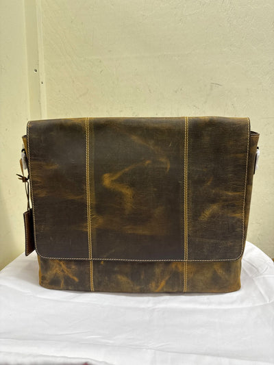 NWT Viceroy Brown Leather Briefcase