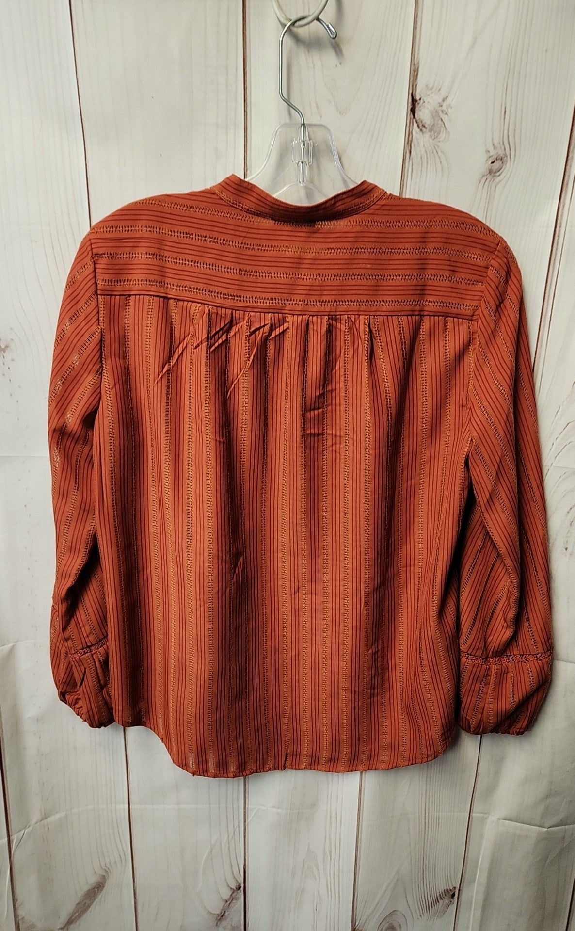 Ann Taylor Women's Size XS Red Long Sleeve Top