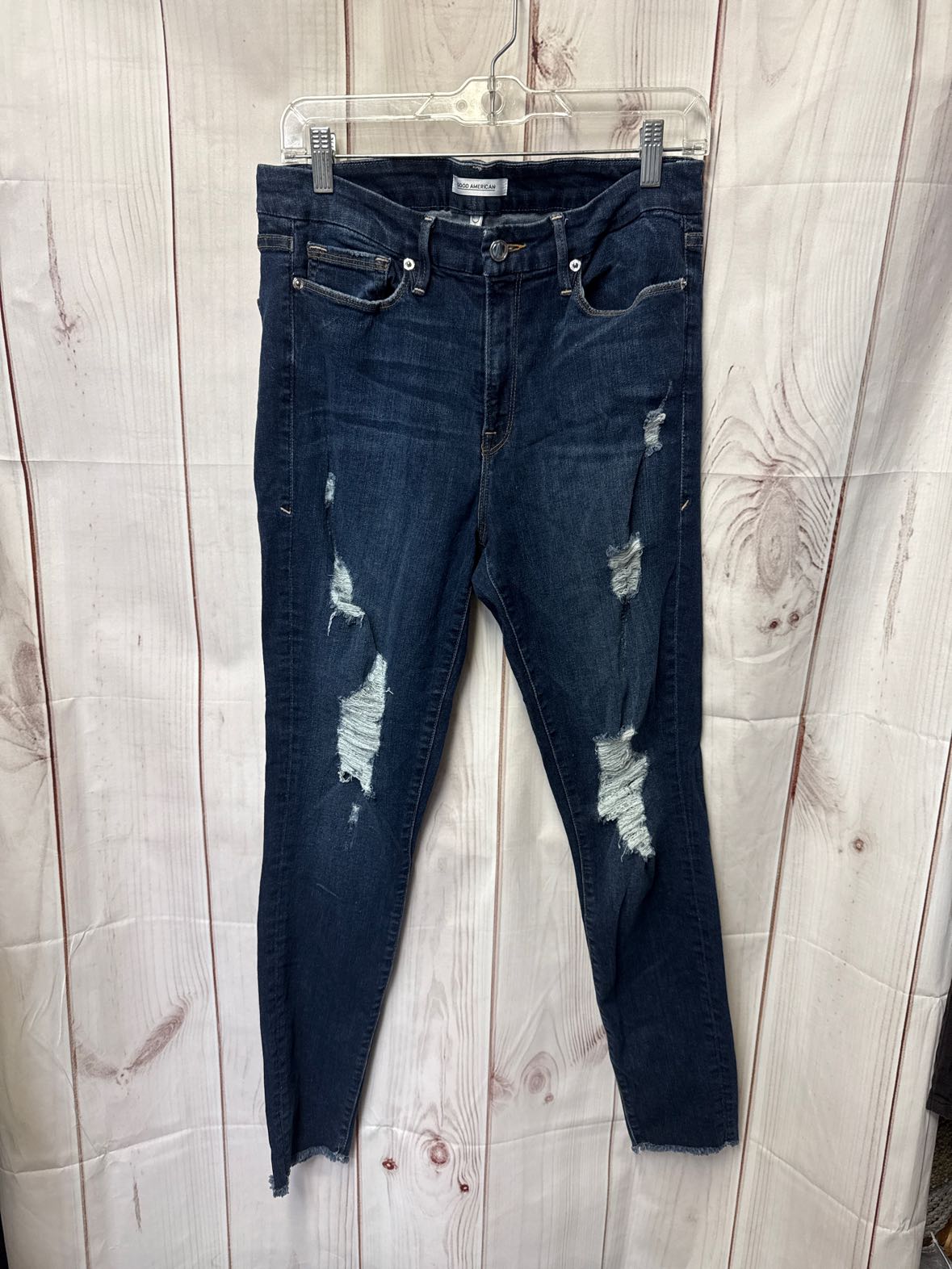 Good American Women's Size 30 (9-10) Blue Jeans