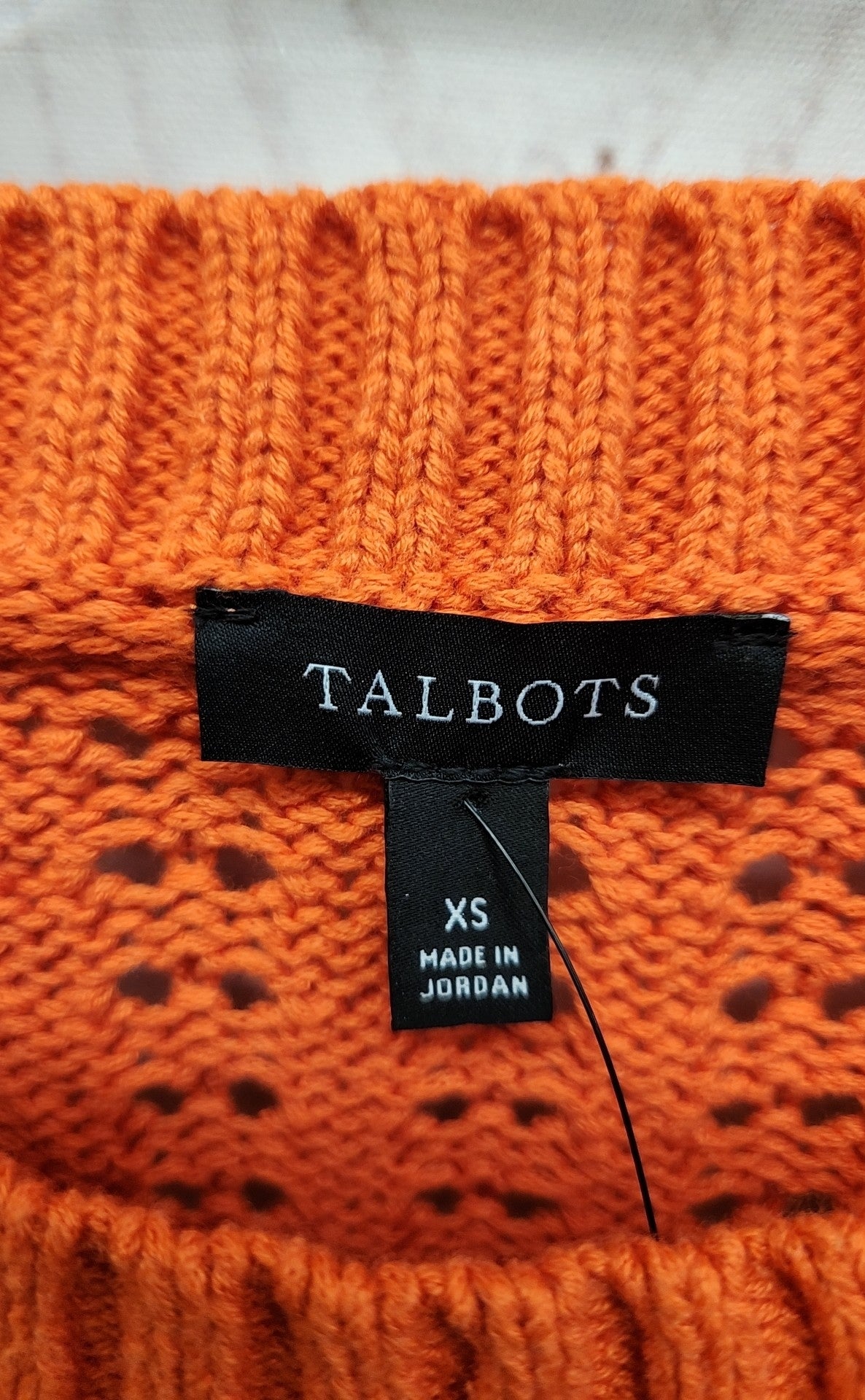 Talbots Women's Size XS Orange Sweater