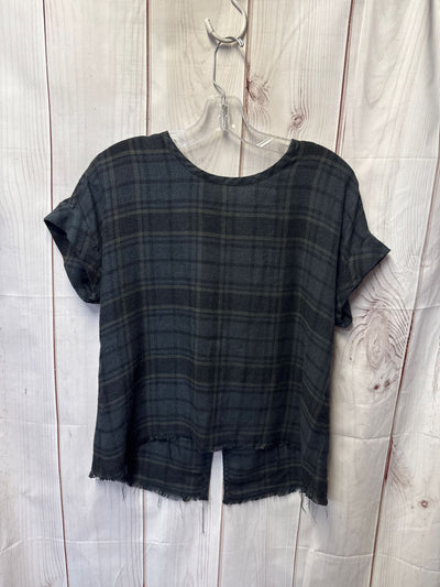 Cloth & Stone Women's Size S Gray Short Sleeve Top