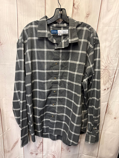 Old Navy Men's Size XXL Gray Shirt