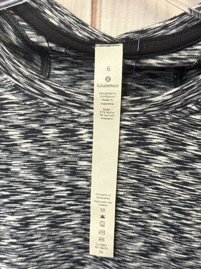 Lululemon Women's Size 6 Gray Long Sleeve Top