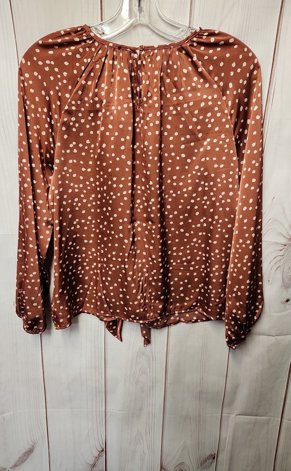 Eclair Women's Size S Brown Long Sleeve Top