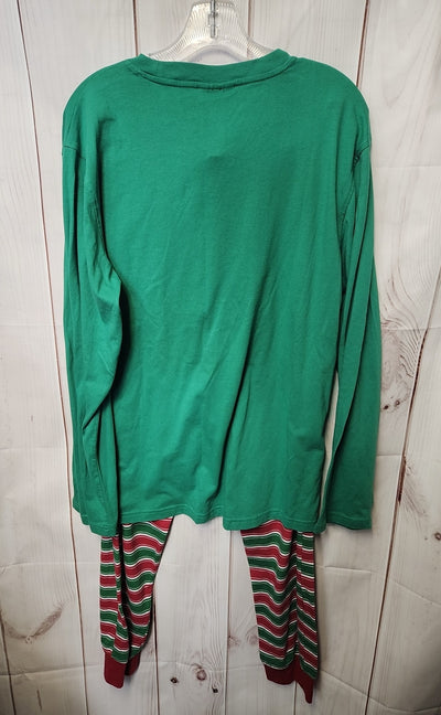 Family PJs Men's Size M Green Pajamas