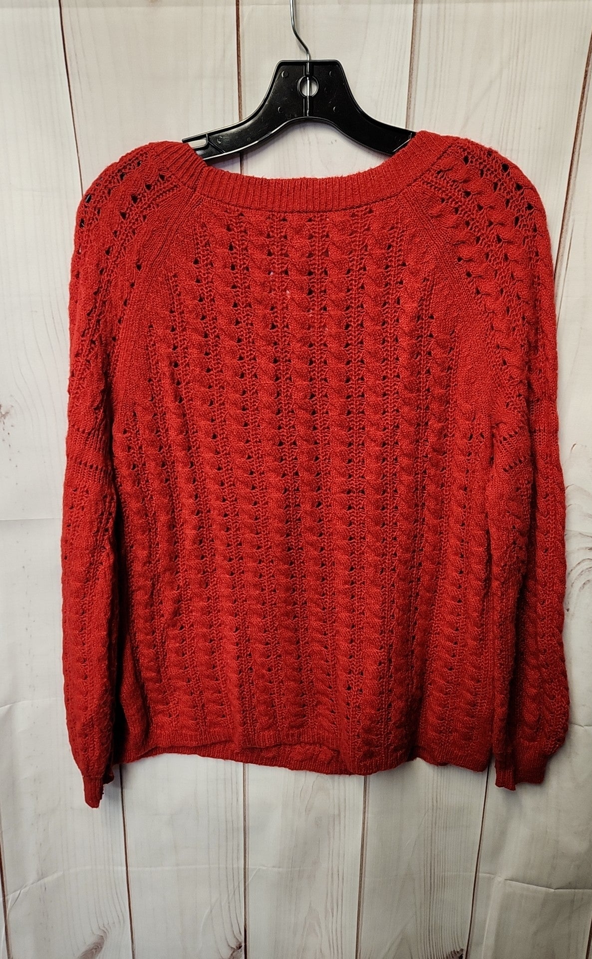 Loft Women's Size M Red Sweater