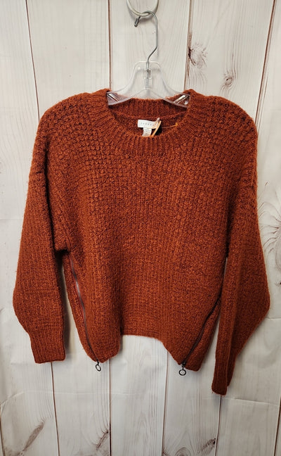 Topshop Women's Size S Red Sweater