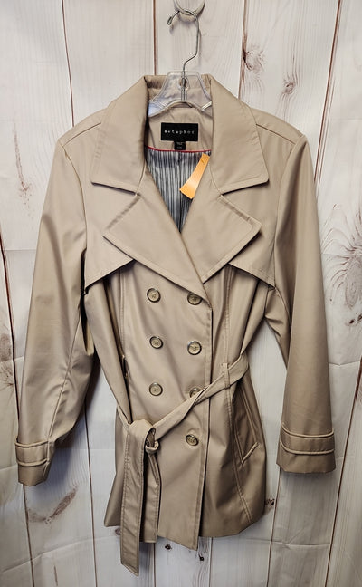 Metaphor Women's Size XL Beige Coat