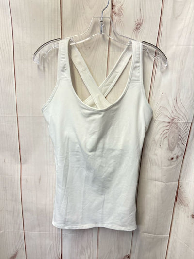 Athleta Women's Size L White Active Top