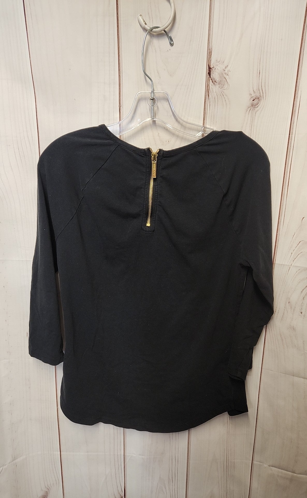 Michael Kors Women's Size S Black 3/4 Sleeve Top