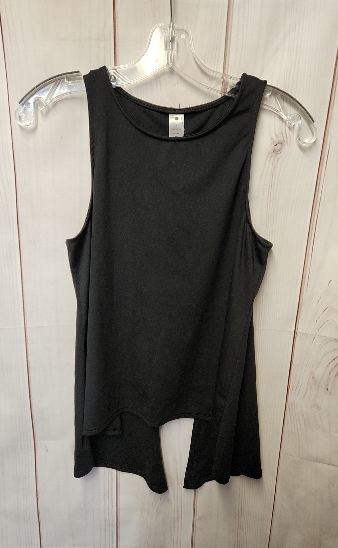 Yogalicious Women's Size S Black Sleeveless Top