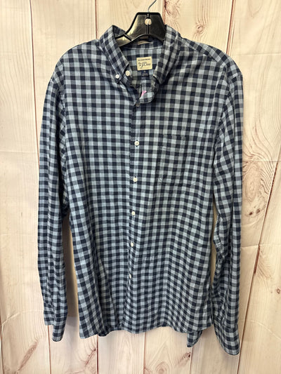 J Crew Men's Size M Blue Shirt