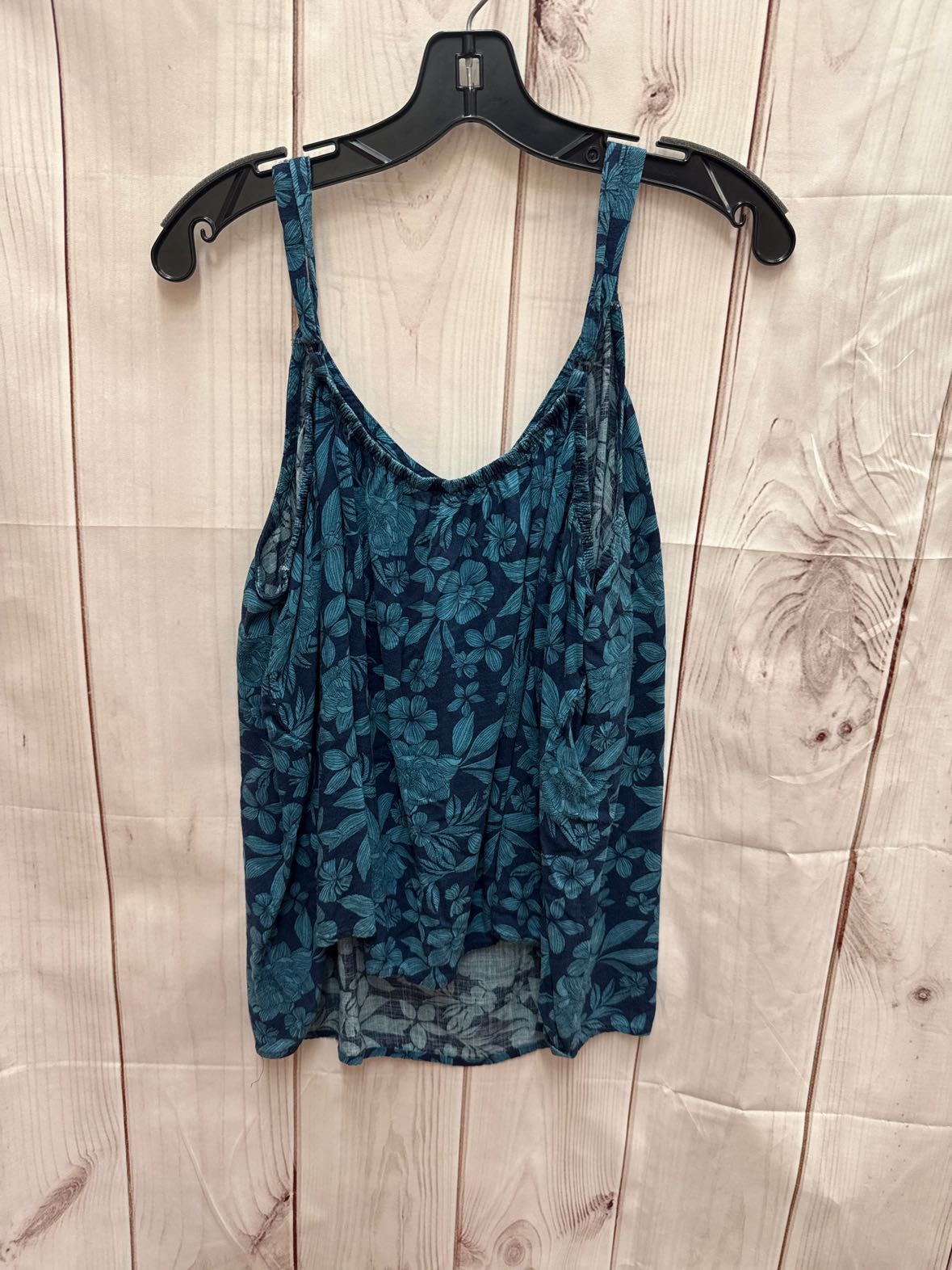 Sonoma Women's Size 2X Blue Floral Sleeveless Top