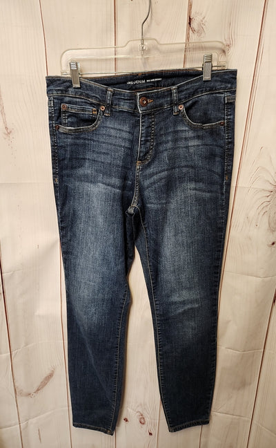 INC Women's Size 29 (7-8) Blue Jeans Mid Rise Skinny