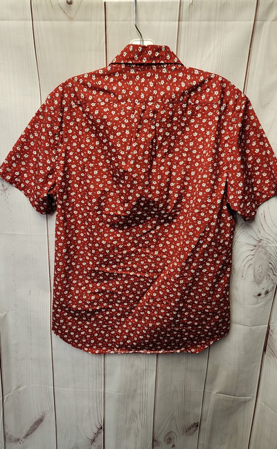 J Crew Men's Size S Red Floral Shirt