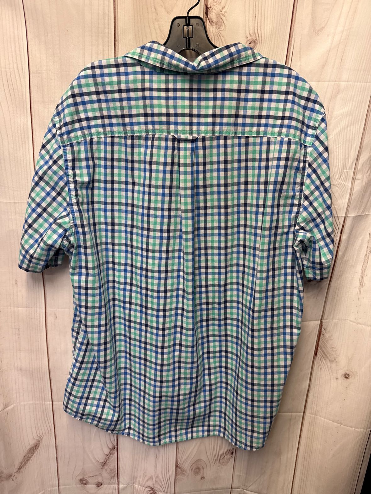 Chaps Men's Size XL Blue & Green Shirt