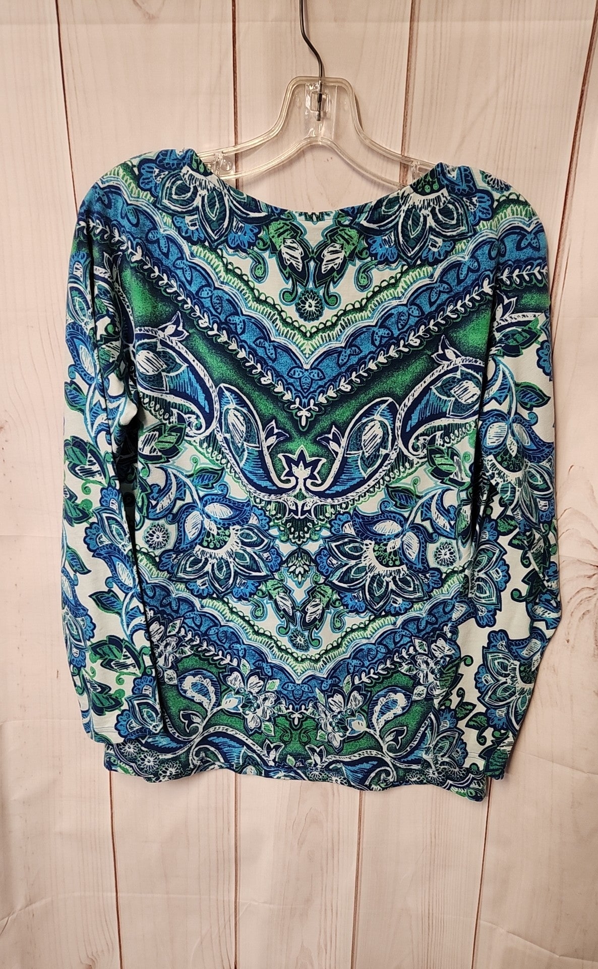 Belle Women's Size XS Blue Long Sleeve Top