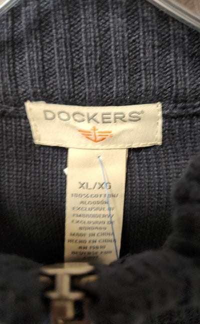 Dockers Men's Size XL Navy Sweater